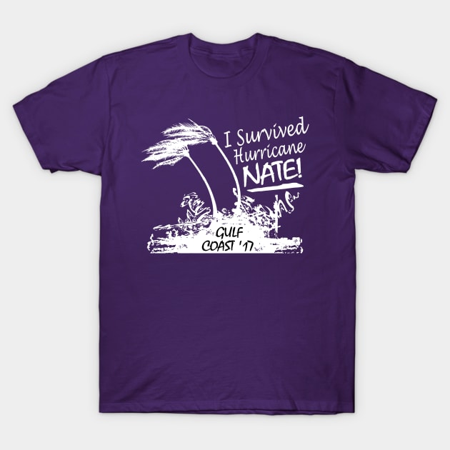 I survived Hurricane Nate T-Shirt by Etopix